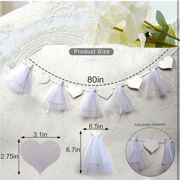 Wedding Dress Decorative Banner - Picture 2 of 4